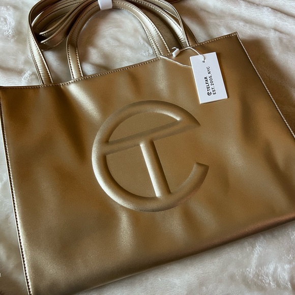 Used Telfar Gold Women\'s Bag